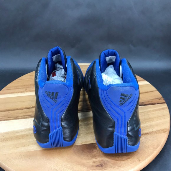 Adidas T-Mac 1 Retro WearTesters Black Blue Basketball Shoes Mens Size 12 - Picture 6 of 7